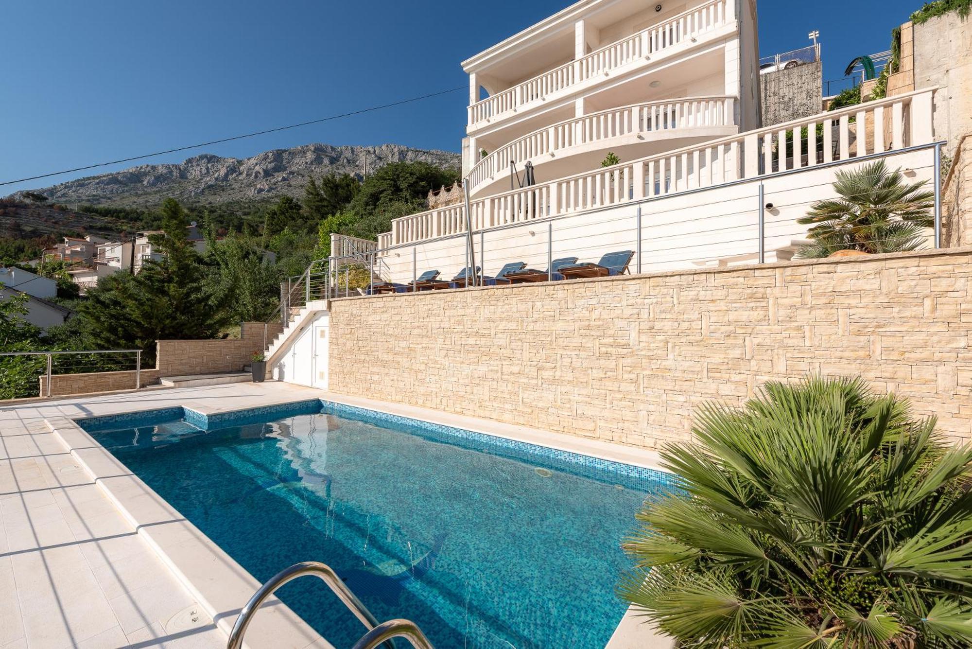 Villa Awelon Stanici, Omis Celina Exteriér fotografie